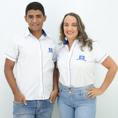 Marlon Cezar e Cristina Brito
