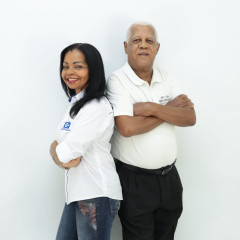 Marli Santos e Tony Cabeção